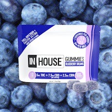 In House Gummies 10pk (100mg) Blueberry