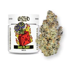 Claybourne Co. - Gas Plant (Indica) Gold Cuts Flower 3.5g