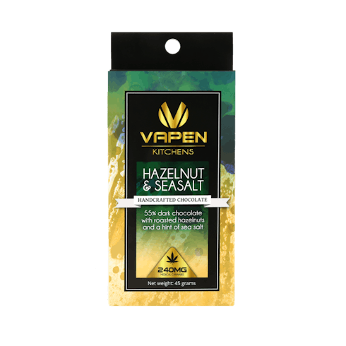 Vapen - Hazelnut Sea Salt Candy Bar - 240mg