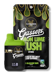 Claybourne Gassers 1g AIO - Lemon Lime Kush