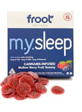 Froot - MY Sleep Gummies 2:1:1 (THC/CBN/Melatonin) - 100mg