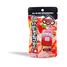 Hellavated - Strawberry Haze Cloud Bar Disposable Pod - 1g