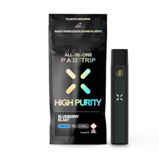 Pax Trip High Purity AIO 1g Indica; Blueberry Blast