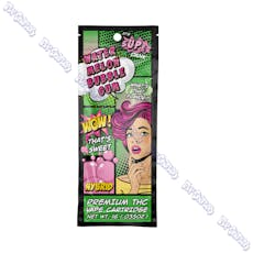 Super Dank Watermelon Bubblegum Distillate Cart 1g