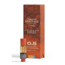 Nature's Heritage - Double Krush - .5g Live Resin Cart