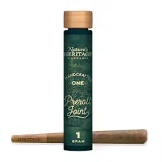 1.0G PreRoll Nature's Heritage Dosi Woah (5 for $25!!!)