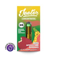 Jeeter - Cartridge Liquid Diamonds - Apples & Bananas (H) (1.0g)
