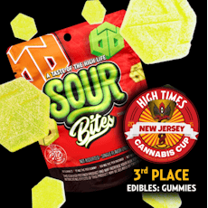 Bango Sour Bites | Sour Splash | 10pk Vegan THC Gummies