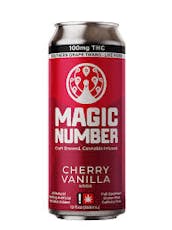 Magic Number 100mg Cherry Vanilla Hybrid Live Resin Soda