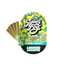 Mfused: Fatty's | Twisted | Infused Pre-Roll Pack | Lemon Loopz | 5 x .5g