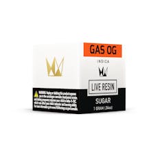 West Coast Cure - Gas OG (Indica) Live Resin Sugar 1g