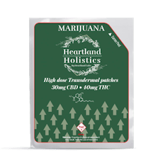 HEARTLAND LABS - PATCH TRANSDERMAL - 35MG CBD / 35MG THC - HIGH DOSE