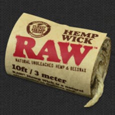 Raw - Hemp Wick | 10ft