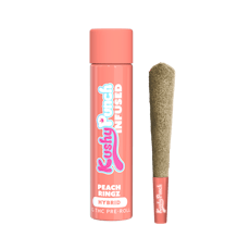 Kushy Punch: Infused Pre-Roll | Peach Ringz | 1g