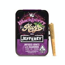 West Coast Cure x Jefferey - Blackberry Kush (Indica) 5pk Infused Preroll 3.25g