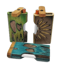 LuvBuds - 4" Cut Out Dugout With 1 Hitter - Assorted Colors