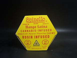 Spinello - Mango - Sativa Rosin Gummies