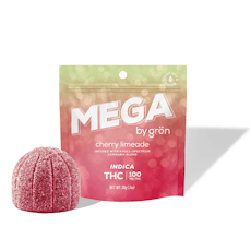 Mega Cherry Limeade Gummies 100mg