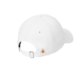 ELEVATE - HAT - DIAMOND "E" LOGO UNSTRUCTURED - WHITE - OS