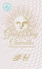 Good Day Chewable THC Tablet: Panama Red HD 35.5 MG each | (507MG) 10-Pack