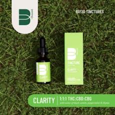 Clarity Tincture | 1:1:1 THC:CBD:CBG 100mg