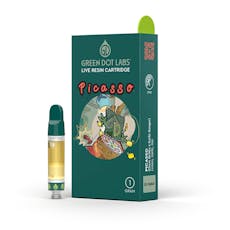 GDL Live Resin Cart 1g; Picasso