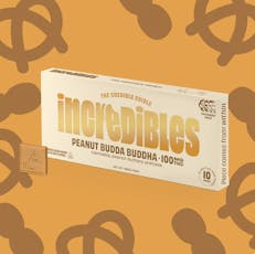 Incredibles | Peanut Budda Buddha Pretzels | Edible | 100mg