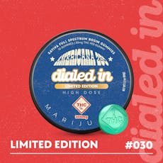 Dialed In: Rosin Gummies | Americana | Sativa | 300mg | 10pk