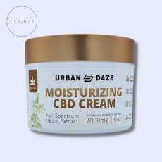 Urban Daze CBD Full Spectrum Moisturizing Cream 2000mg
