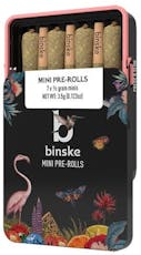 Binske | 7x.5g Preroll Pack | Strawnana | H