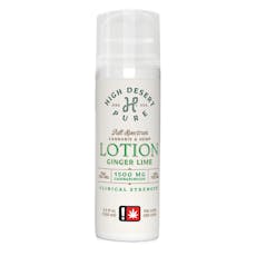 2250mg Clinical Strength Lotion Ginger Lime