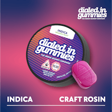 Dragon Fruit Classic Indica (Rosin) (20pk) | Gummies | Dialed In | 100mg