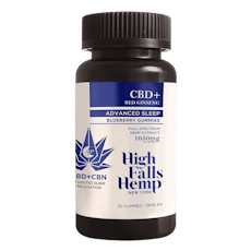 High Falls HEMP Blueberry SLEEP Gummies (CBD +CBN) (30 pieces)