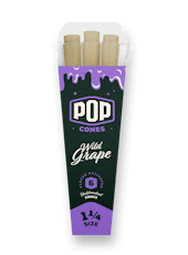 Pop Cones | 6pk Cones | Unbleached 1 1/4 Strawberry Jam