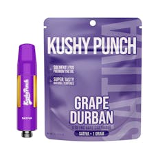 Kushy Punch : Grape Durban | 1g Cart