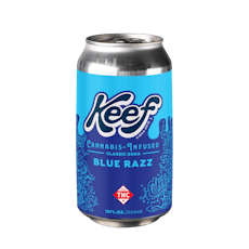 Keef: Infused Beverage | Blue Razz | 25mg | 12oz