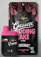 Claybourne Gassers 1g AIO - Wedding Cake