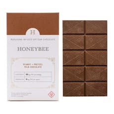 Peanut Pretzel Milk Chocolate Bar - 100mg