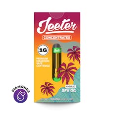 Jeeter - Cartridge Liquid Diamonds - SFV OG (H) (1.0g)
