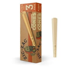 Zig Zag: Accessories | Pre-Rolled Cones | King Size | 3ct