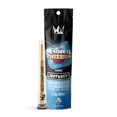 West Coast Cure x Jefferey - Frozen Cherries (Hybrid) Diamond Infused Preroll 1.2g