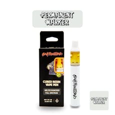 Oakfruitland - Permanent Marker (Indica) Cured Resin All-In-One Vape 1g