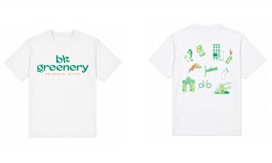 BK Greenery | T-Shirt | White / X-Large