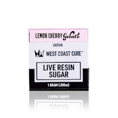 West Coast Cure | Lemon Cherry Gelato - 1g Live Resin Sugar