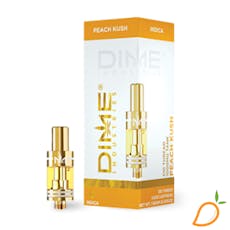 1g Peach Kush Vape Dime Industries