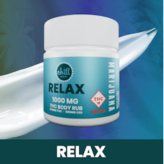 Relax 1:1 THC:CBD (Indica) Body Rub Lotion - 500mg