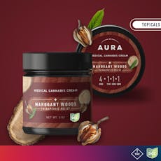 Aura - Mahogany Woods Topical Cream 4:1:1:1 - 1 Day