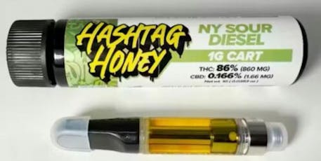 Hashtag Honey | NY Sour Diesel | Cart | 1g