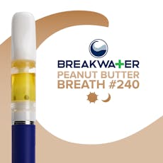 Breakwater - Peanut Butter Breath #240 - 0.5g Live Hash Rosin Cartridge