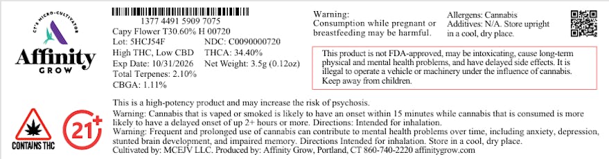 Affinity Capy Flower T30.60% H 00720
